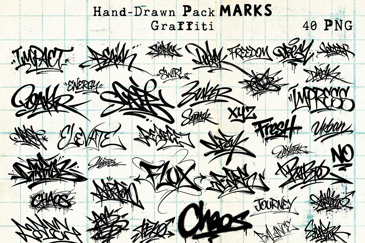 Hand-Drawn Doodles & Graphic Marks, an Object Graphic by DreamoraArt (Photo 11 of 13)