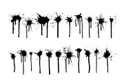 Big vector set of painted blots, a Texture Graphic by Valentain_Jevee (Thumbnail 20 of 31)