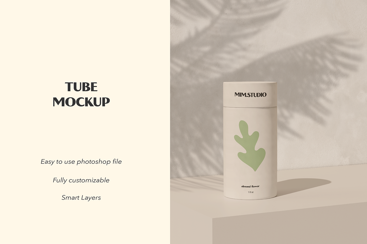 Tube mockup - cosmetic & packaging, a Packaging Mockup by NOMINA (Photo 2 of 7)