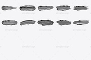 30 Impasto Paint Photoshop Brushes, a Brush Add-On by SimplDesign (Thumbnail 3 of 3)