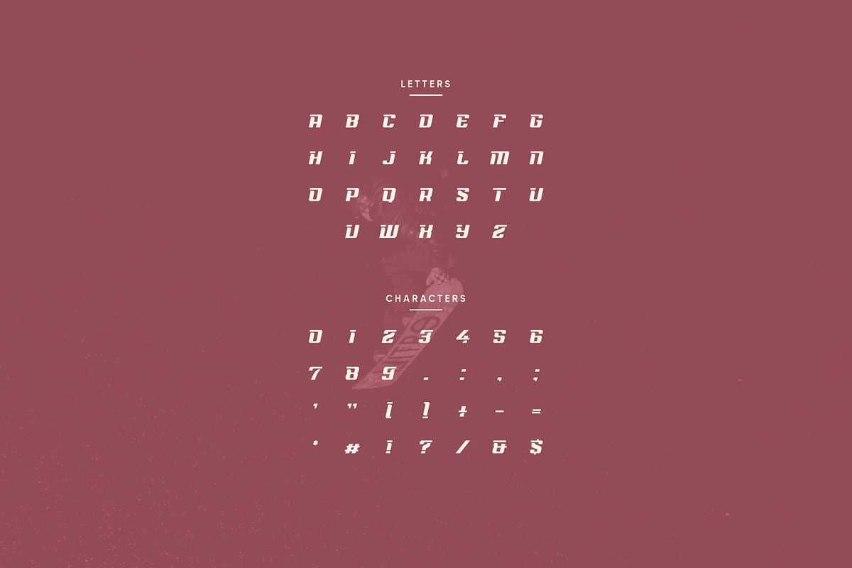 Geroca - Modern Sport Typeface, a Sans Serif Font by Letterna (Photo 3 of 4)