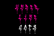 UNDERLINE CAPS, a Blackletter Font by Beau Hopps Design (Thumbnail 3 of 6)