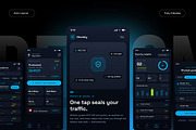 Smart Privacy & VPN App UI Kit, an UI Kit Template by Pitchlook.Studio (Thumbnail 3 of 4)
