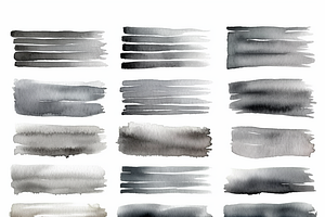 Bundle Watercolor Brushes Ink 240