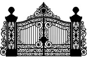 Elegant Ornamental Wrought Iron, a Graphic by Designer_Momina (Thumbnail 8 of 20)