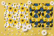 20JPG/EPS Tropical floral pattern, a Pattern Graphic by Theraphosath (Thumbnail 17 of 21)