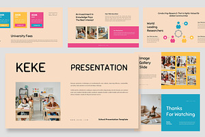 Keke : School Google Slides, a Presentation Template by Punkl Camp