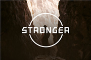 STRETH FONT, a Sans Serif Font by Kreabie (Thumbnail 5 of 5)