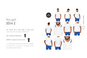 Men Polo Shirt Mockups Set FREE DEMO, a Books & Magazine Mockup by Apparel_Mockups (Thumbnail 9 of 25)