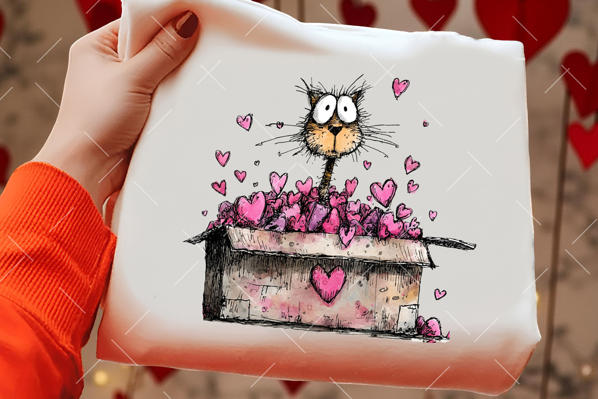 Whimsical Valentine Clipart, an Illustration by OK Design (Photo 4 of 6)