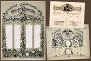 Antique Family Records - Blank, a Texture Graphic by Blue Line Design (Thumbnail 2 of 17)