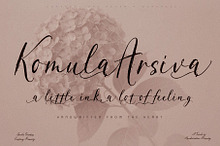Komula Arsiva - Beautiful ink Script