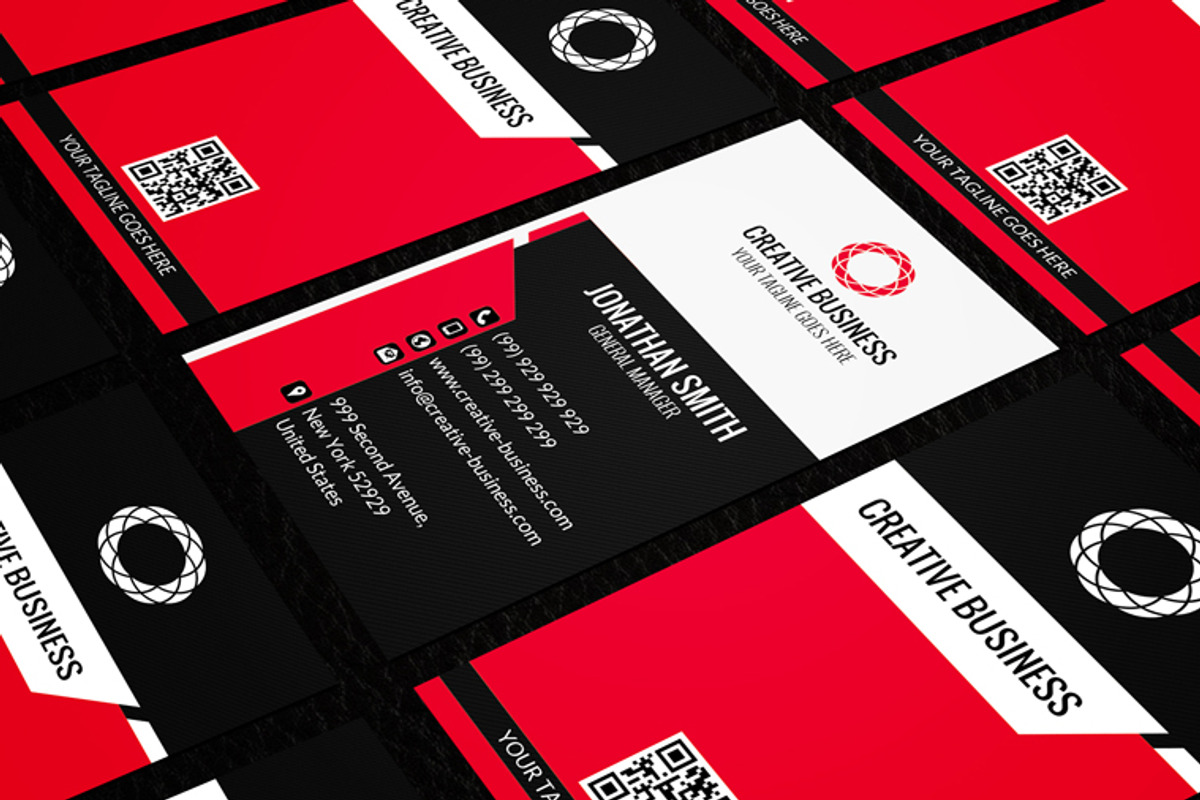 Corporate Business Card CM048, a Business Card Template by annozio (Photo 4 of 4)