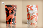 Floral Pattern Electric Tangerine, a Pattern Graphic by Pia Kolle (Thumbnail 3 of 6)