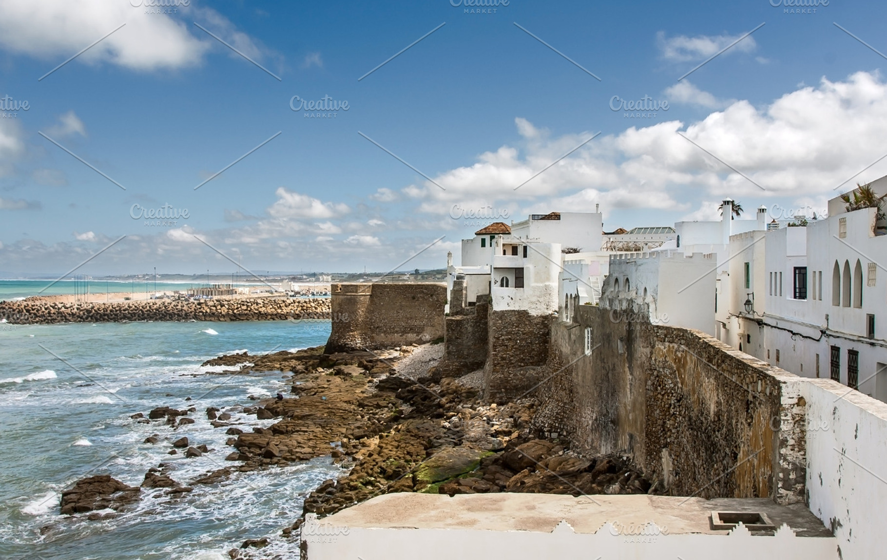 Asillah in morocco stock photo containing morocco and tangier