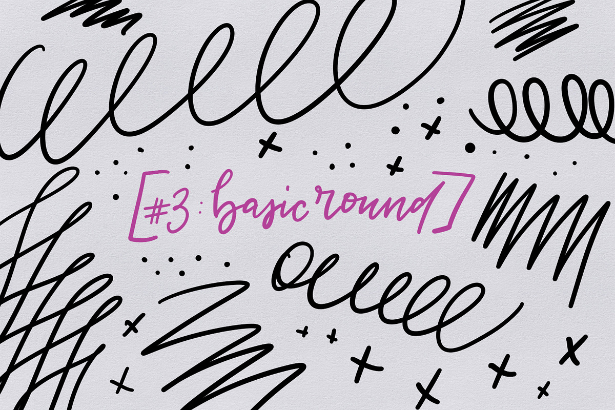 Basic Lettering Toolkit forProcreate, a Brush Add-On by Gray Cat Graphics (Photo 9 of 15)
