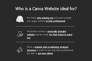 Mystical Canva Website Template