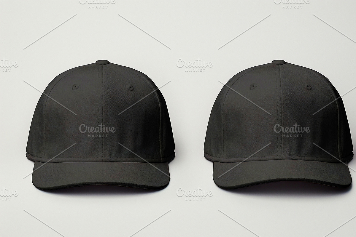 Realistic sport hat mockup, a Hat Mockup by Raihan Rahman (Photo 2 of 8)