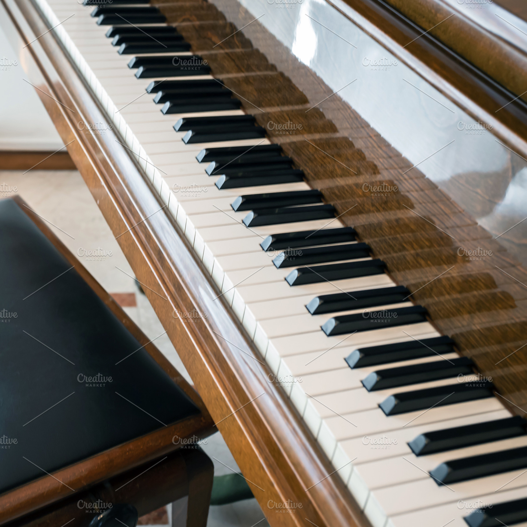 Vintage piano, an Arts & Entertainment Photo by KYNA STUDIO