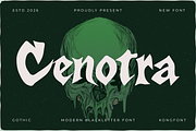 Cenotra – Modern Blackletter Font, a Blackletter Font by overlaytemplates (Thumbnail 1 of 5)