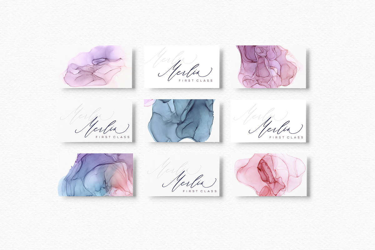 Enchanted Ink Textures, a Texture Graphic by AJ Brushes (Photo 8 of 9)