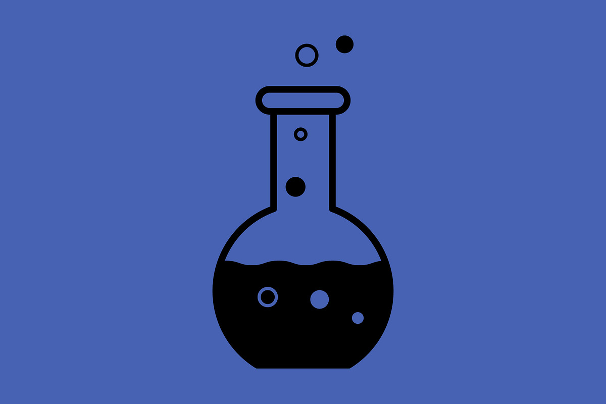 Chemistry icon design template