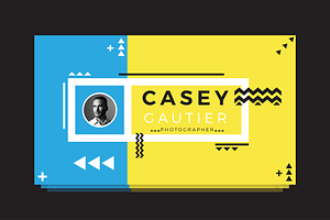 Casey Gautier Business Card