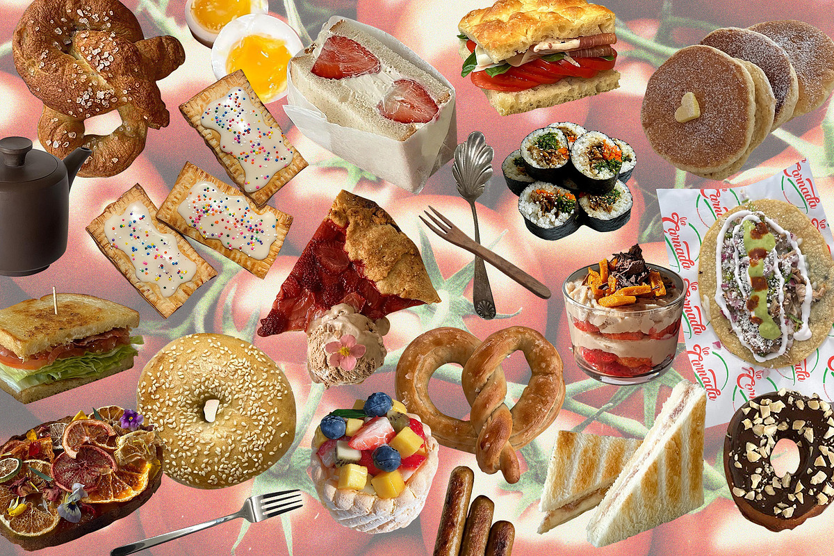 DELICIOUS Food Collage Kit, image size:1200x800