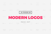 [Pack 07] 25 Modern Logo Templates, a Branding & Logo Template by Mats-Peter Forss (Thumbnail 1 of 2)