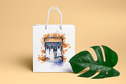 Shop window watercolor illustration, an Illustration by Kamenuka (Thumbnail 3 of 4)