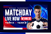 Football YouTube Thumbnail Pack, a Social Media Template by OnurDemircan (Thumbnail 3 of 6)