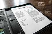 Resume Template | MS Word, a Resume Template by Scribbled Napkin Design (Thumbnail 1 of 4)