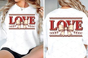 Coquette Valentines Love Design PNG, a Graphic by Libby Wishes (Thumbnail 5 of 7)