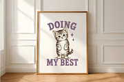 Doing My Best Cat PNG, a Seasonal Illustration by Daily.Designs (Thumbnail 5 of 5)