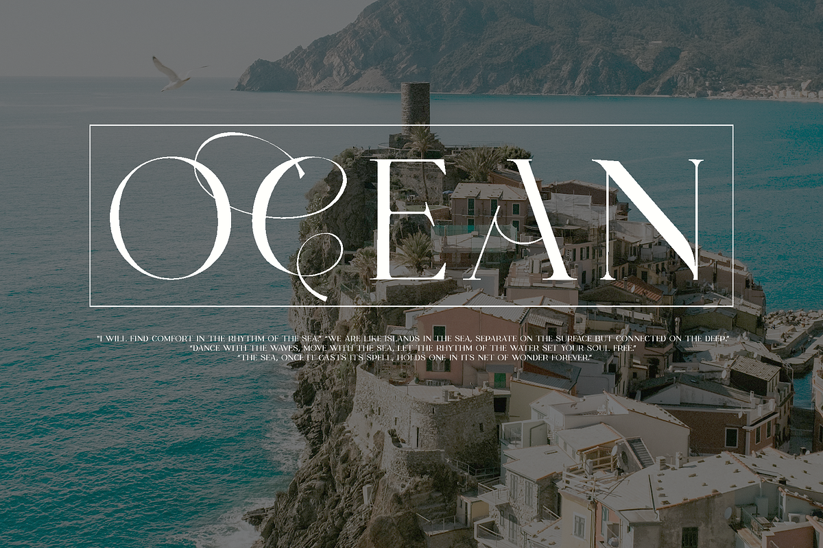Ceveras - Beauty Serif Font, a Serif Font by ivan_artnivora (Photo 2 of 5)