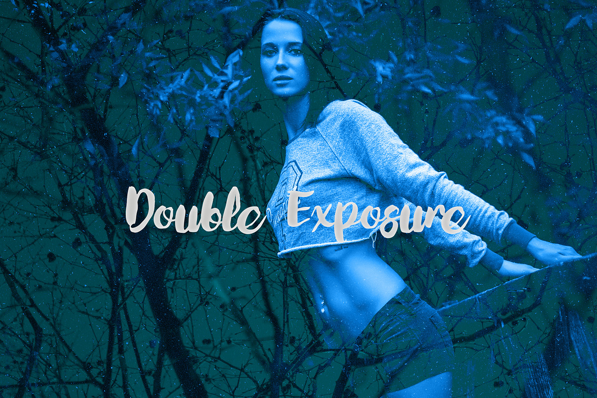 Double Exposure - Template, a Layer Style Add-On by lawless graphic (Photo 1 of 4)