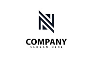 Letter N logo vector template, a Graphic by T.Vooka (Thumbnail 2 of 3)