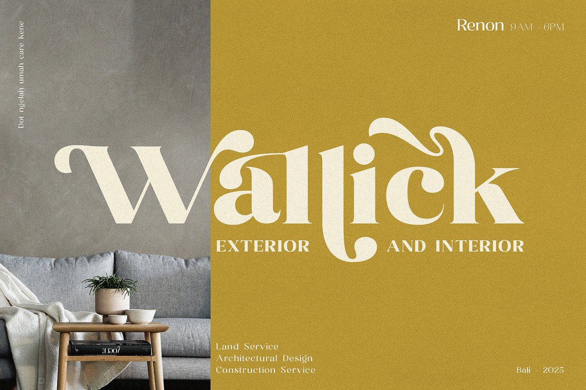 Bagler - Ornamental Display Font, a Serif Font by Ekahermawan (Photo 6 of 13)