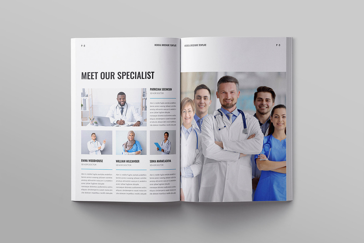 Medical Brochure Template, a Brochure Template by ElvinPrint (Photo 4 of 8)