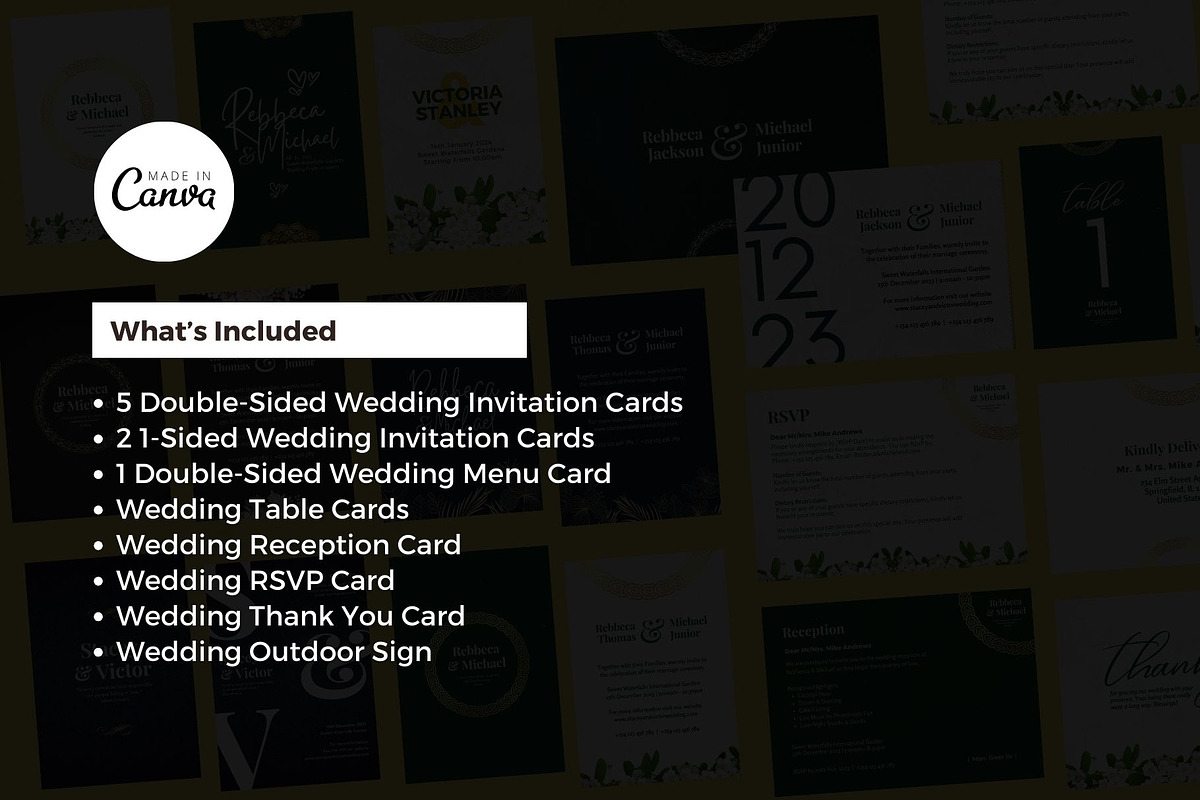 13+ Wedding Templates Design Bundle, an Invitation Template by MK Creatives (Photo 16 of 17)