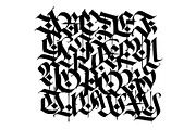 Gothic vector letters, an Object Graphic by GeekClick (Thumbnail 6 of 7)
