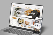 Phone and Laptop Mockup, a Device Mockup by lamorastudio (Thumbnail 2 of 13)