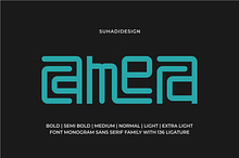 Camera - Monogram Ligature Font