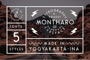 Montharo Typeface Extras