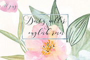 Dusty miller & english roses, an Illustration by LABFcreations (Thumbnail 7 of 8)