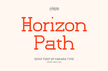 Horizon Path – Modern Serif Font