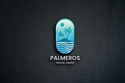 Tropical Island Paradise Logo, a Branding & Logo Template by Design_Planet (Thumbnail 4 of 4)