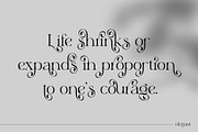 Elyaris | Stylish Serif, a Serif Font by Sealoung (Thumbnail 5 of 17)