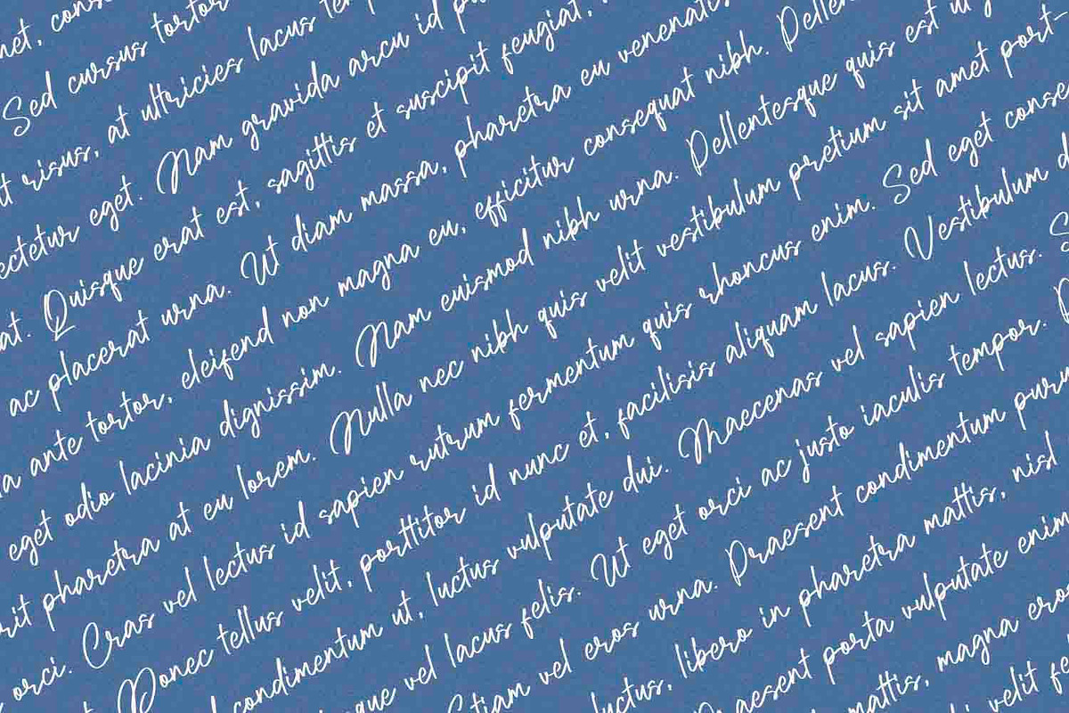 Baslina - Handwritten Font, a Handwritten Font by Alpaprana (Photo 6 of 10)