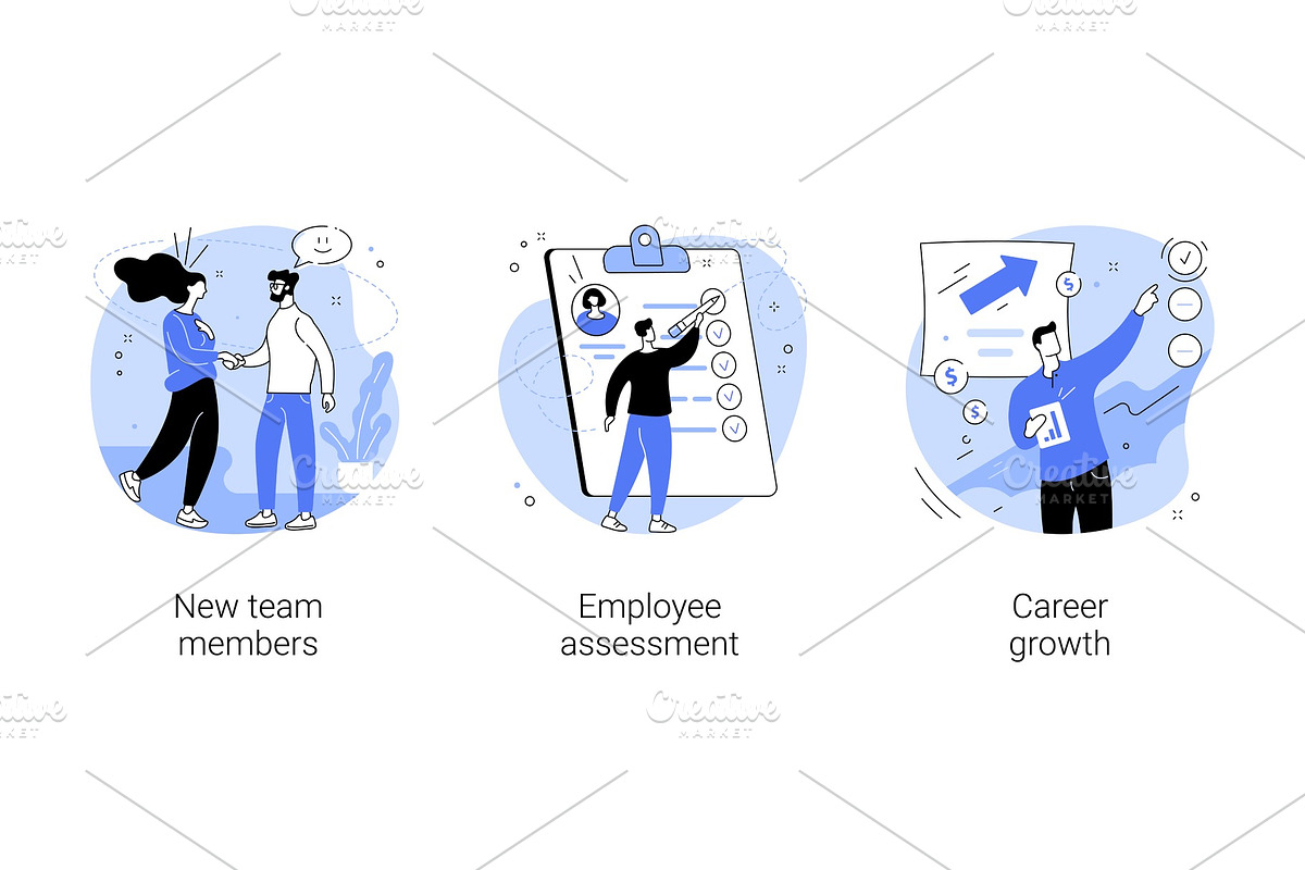 Career development abstract concept, a Work Illustration by Visual Generation